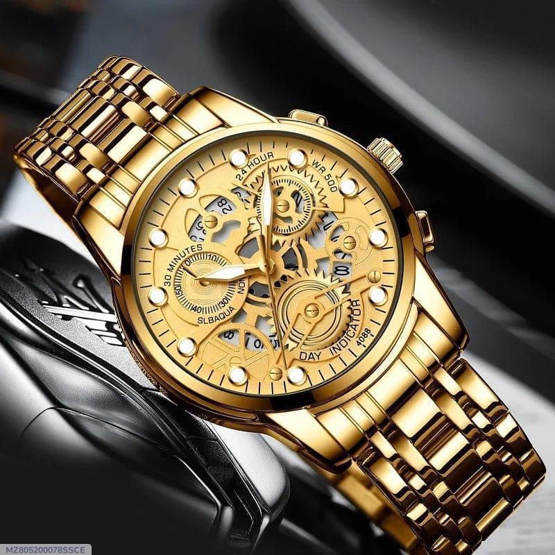 Golden color Watch with BOX