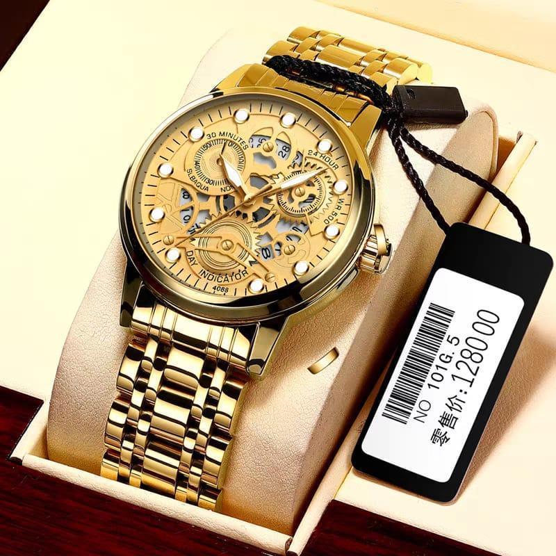 Golden color Watch with BOX