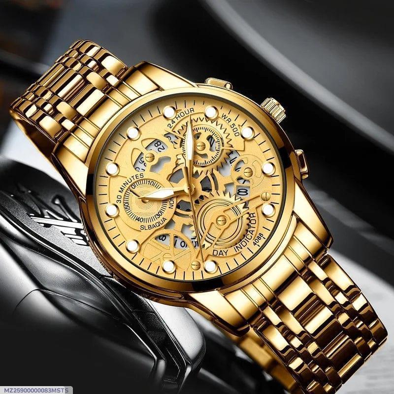 Golden color Watch with BOX