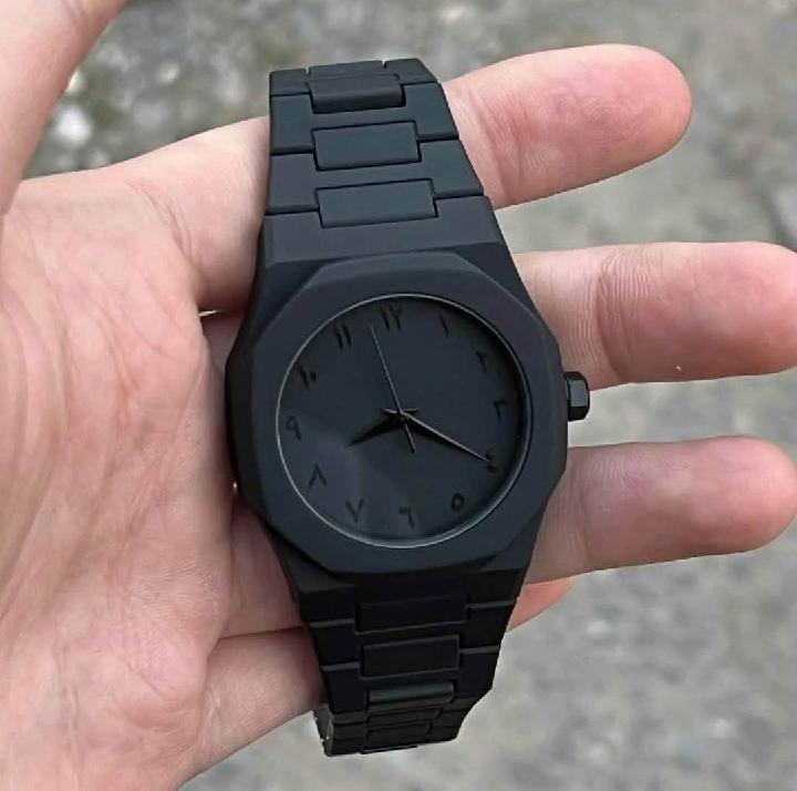 Men's Black Quartz Analogue Watch